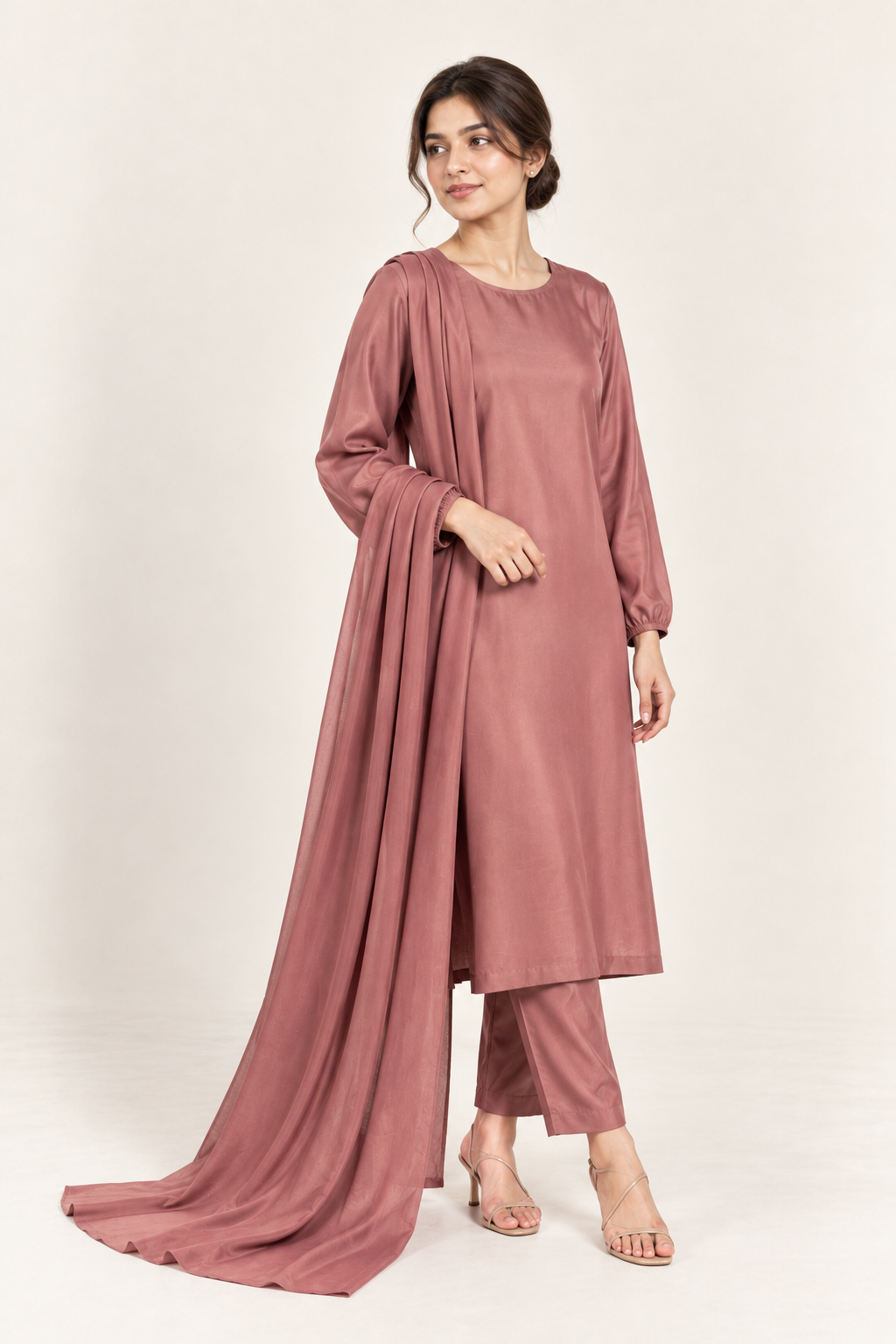 Gulelalah Mehr — Antique Rose Silk