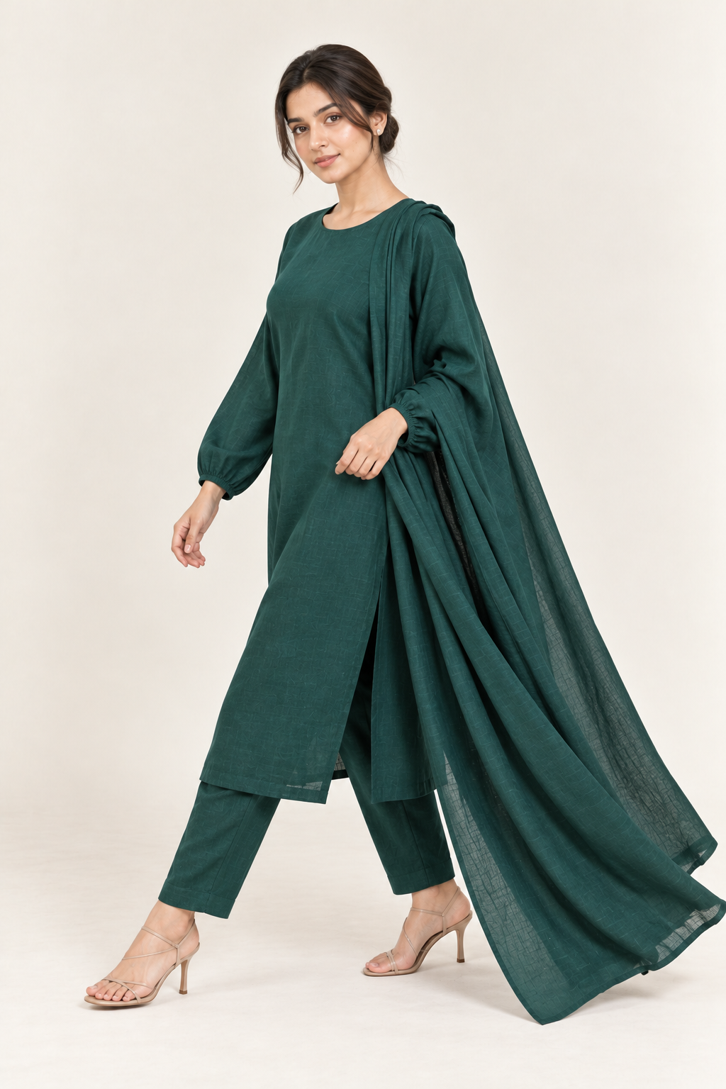 Gulelalah Mehr — Malachite Linen