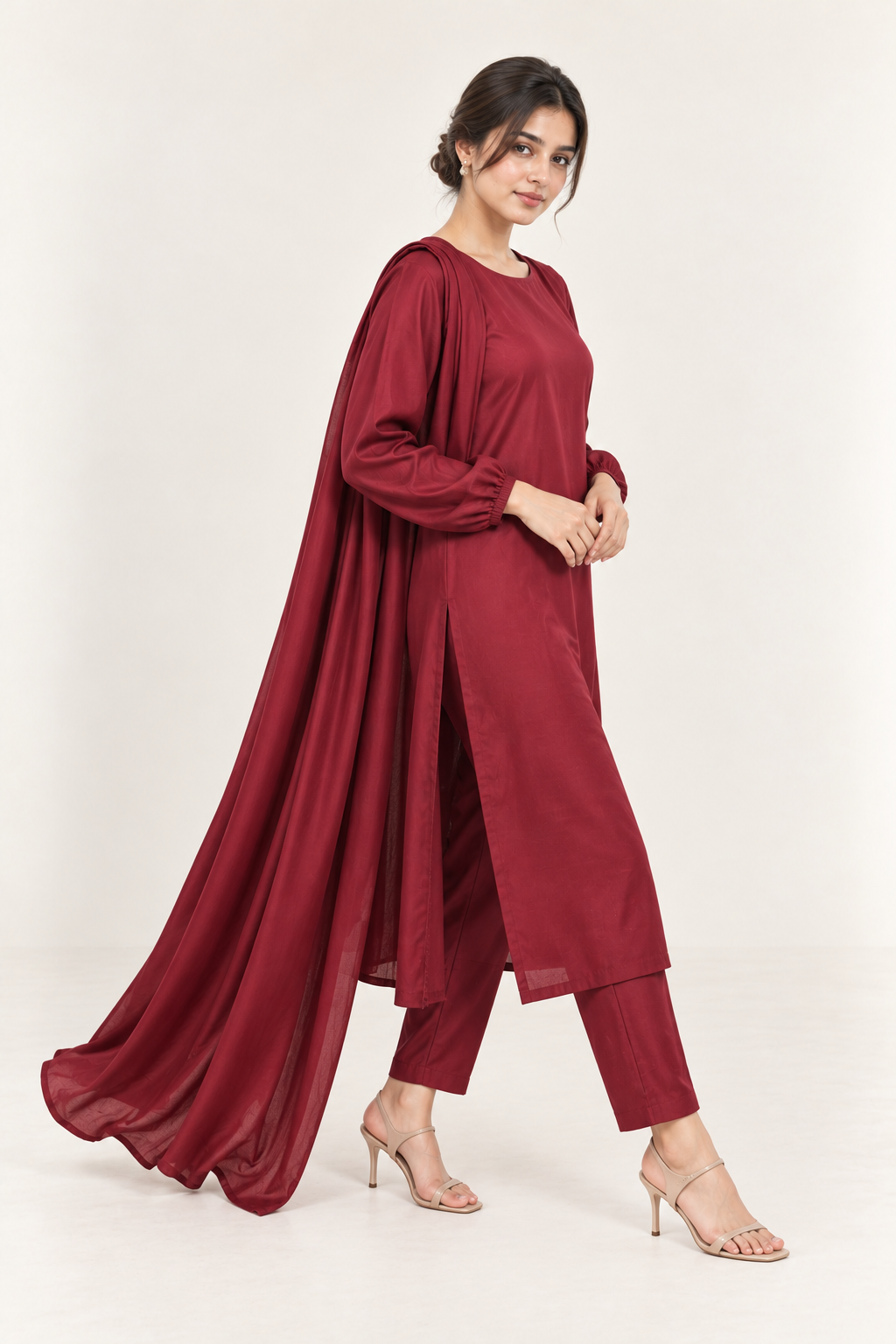 Gulelalah Zara — Cranberry Silk