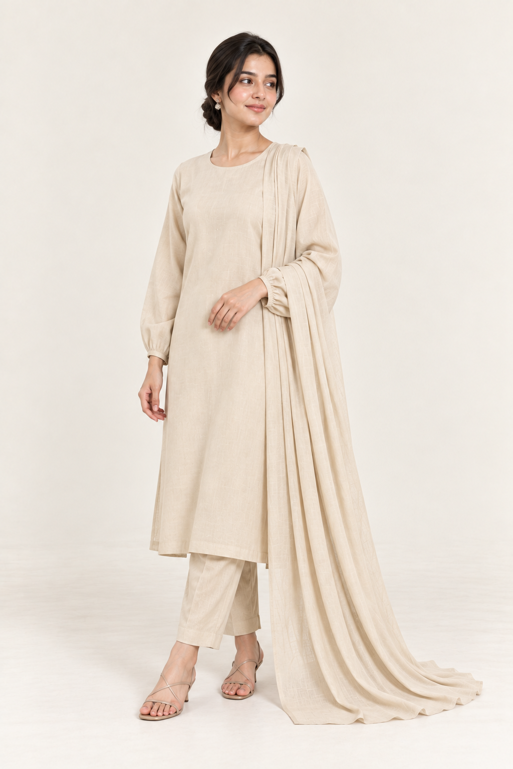 Gulelalah Zara — Ecru Linen