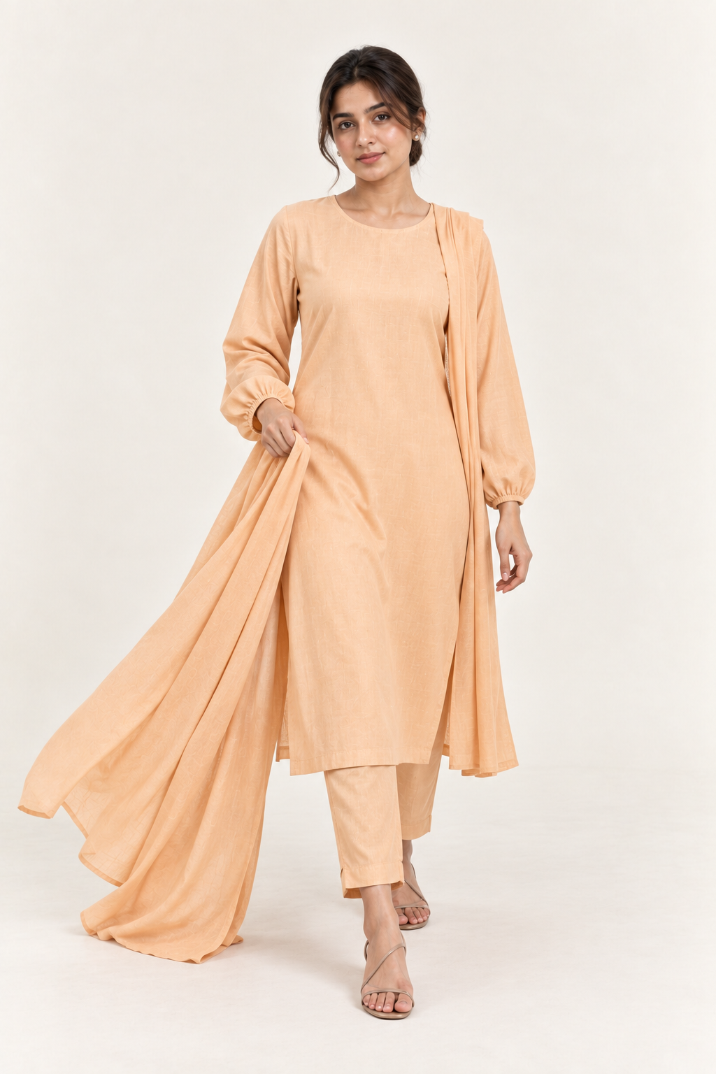 Gulelalah Sana — Apricot Cream Linen