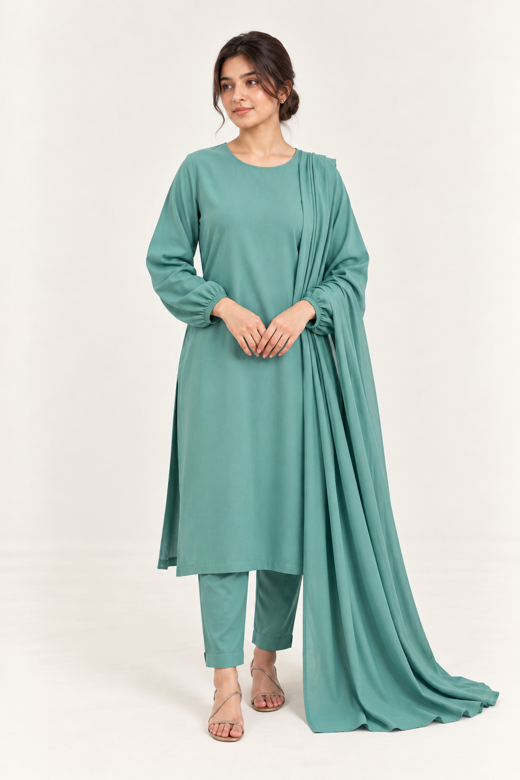 Gulelalah Hania — Minty Teal Marina