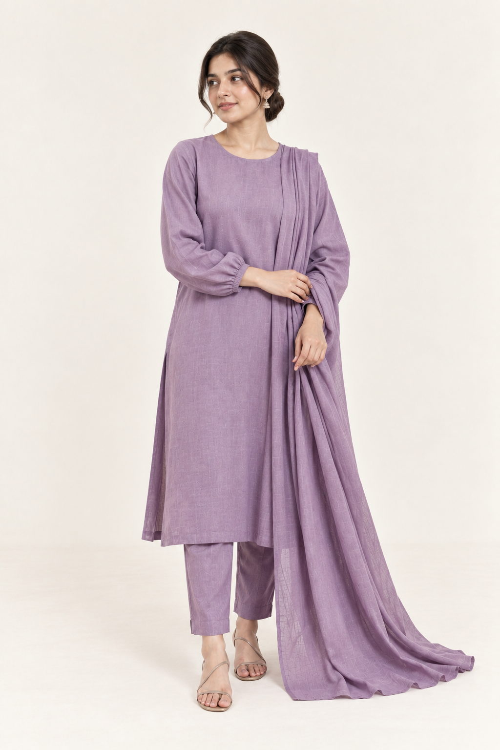 Gulelalah Amara — Dusty Lavender Linen