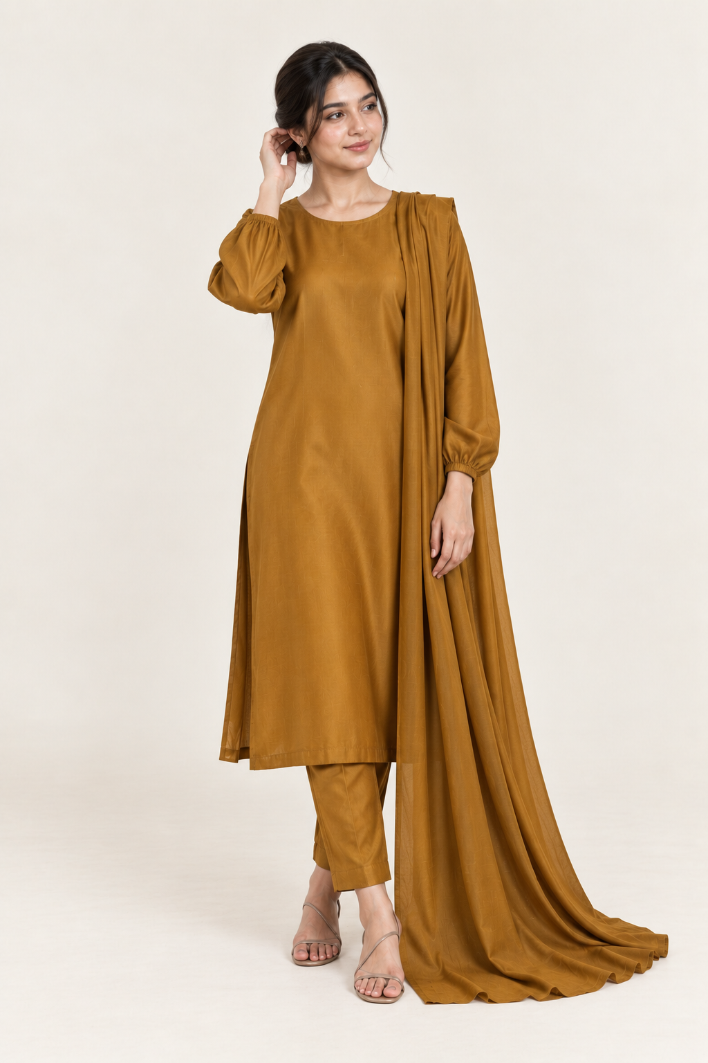 Gulelalah Ayla — Ochre Silk