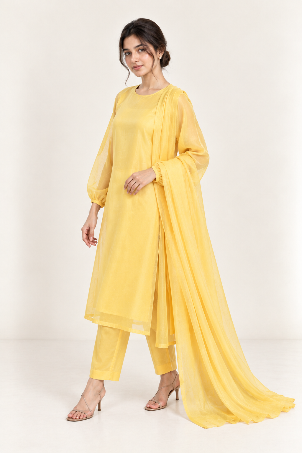 Gulelalah Mahira — Daffodil Organza