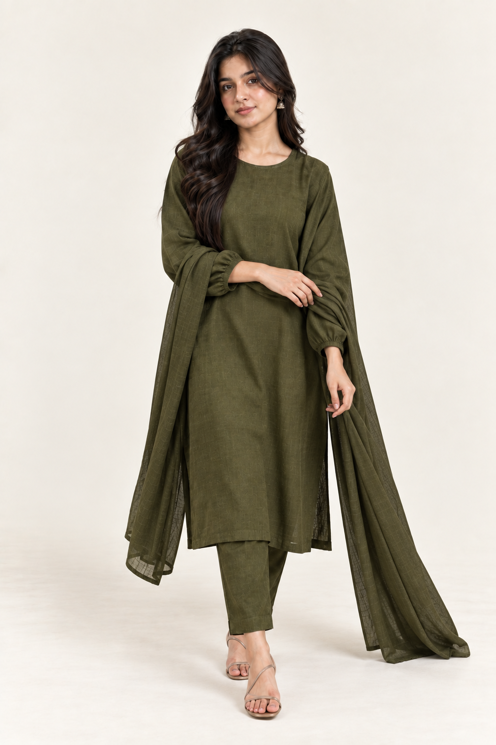 Gulelalah Noura — Deep Olive Lawn