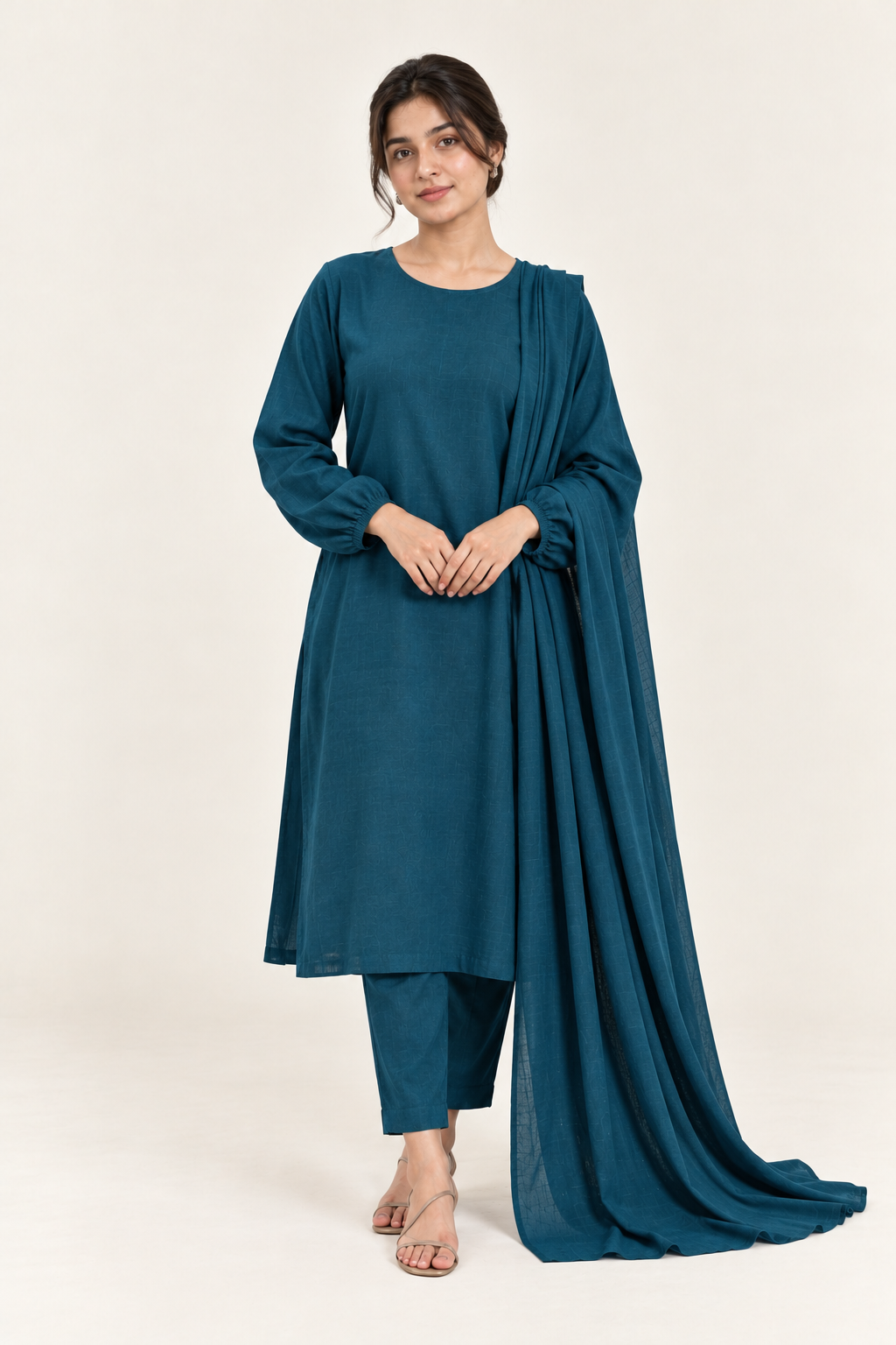 Gulelalah Laiba — Petrol Blue Lawn