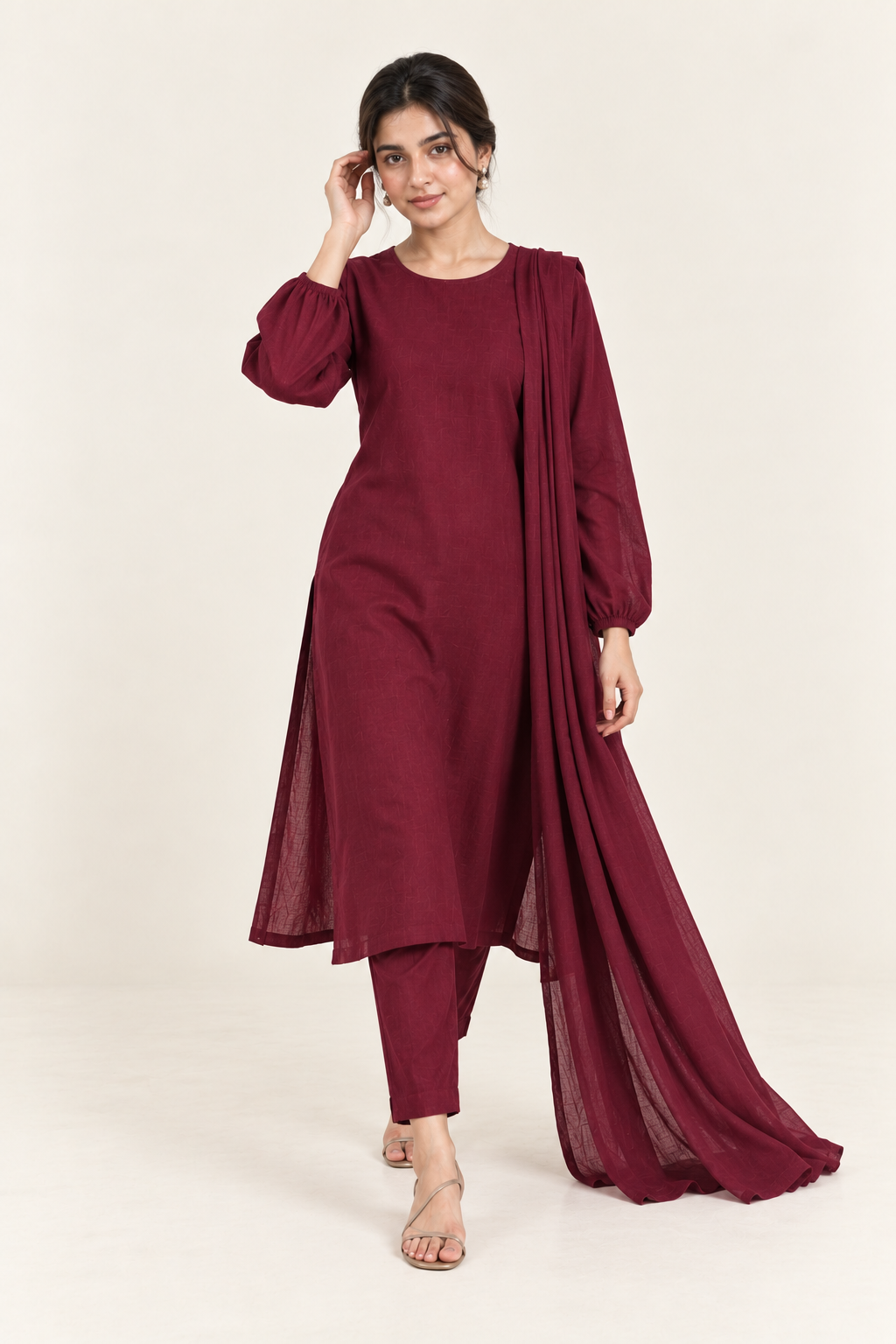 Gulelalah Laiba — Wine Cotton