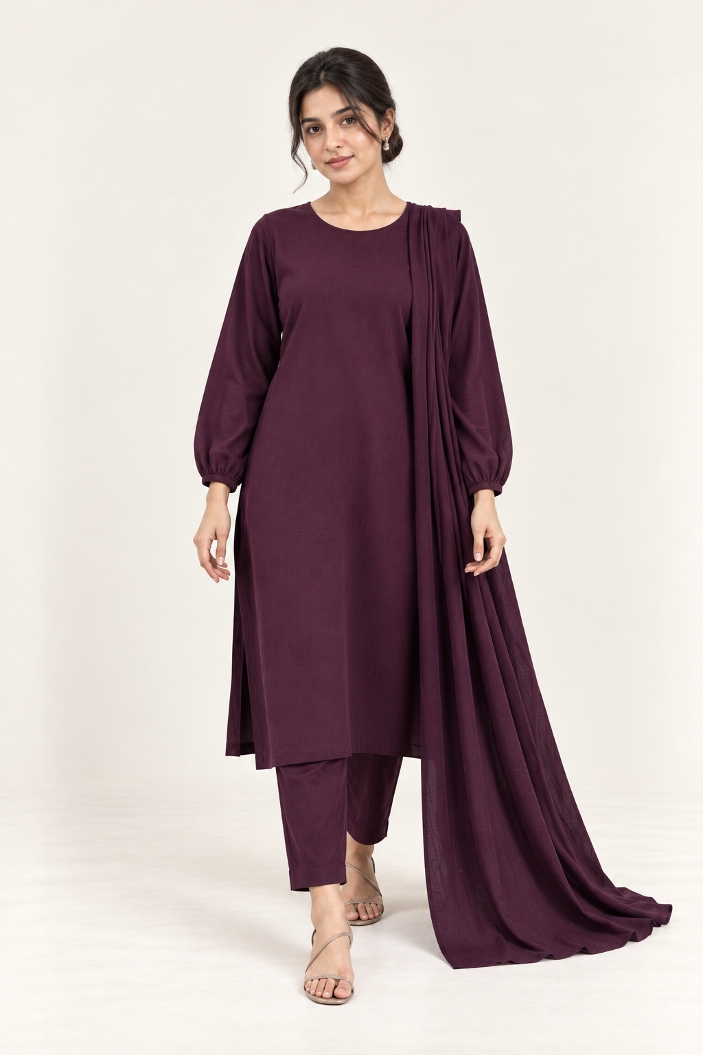 Gulelalah Zara — Deep Plum Marina