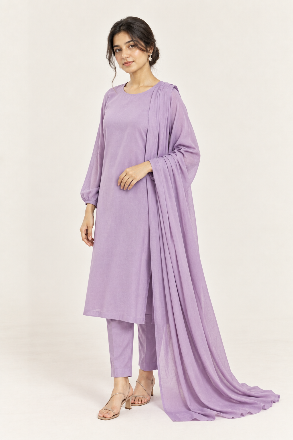 Gulelalah Ayla — Soft Violet Cotton