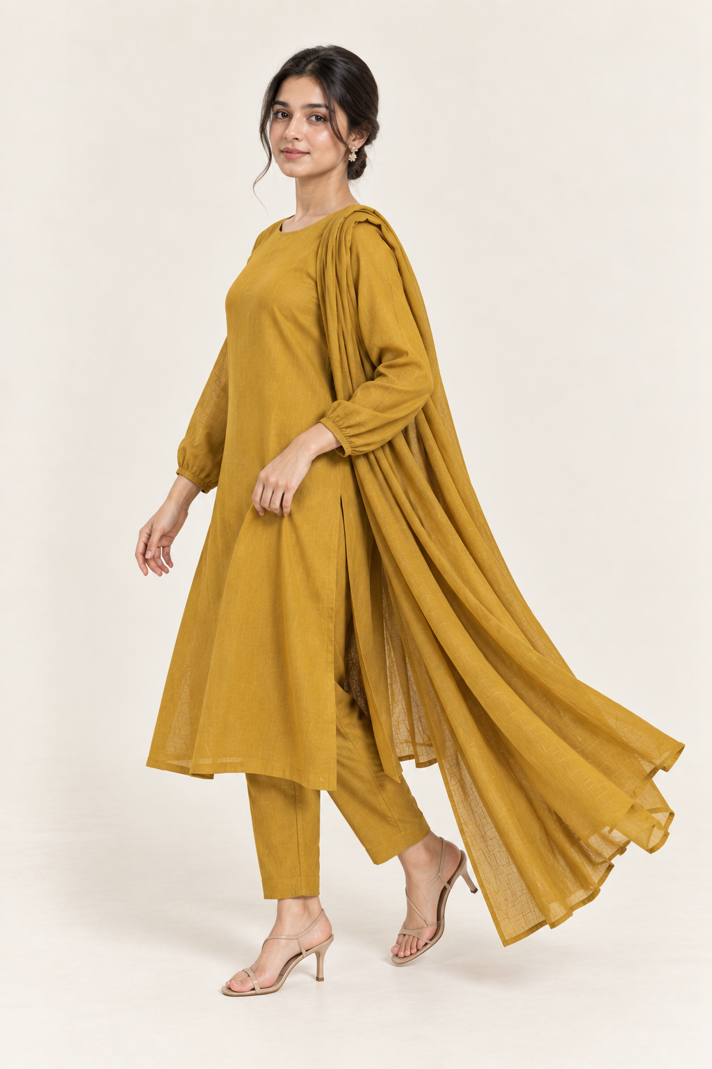 Gulelalah Daniya — Mustard Linen
